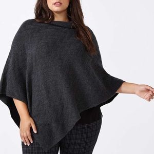 Penningtons Textured Sweater Poncho